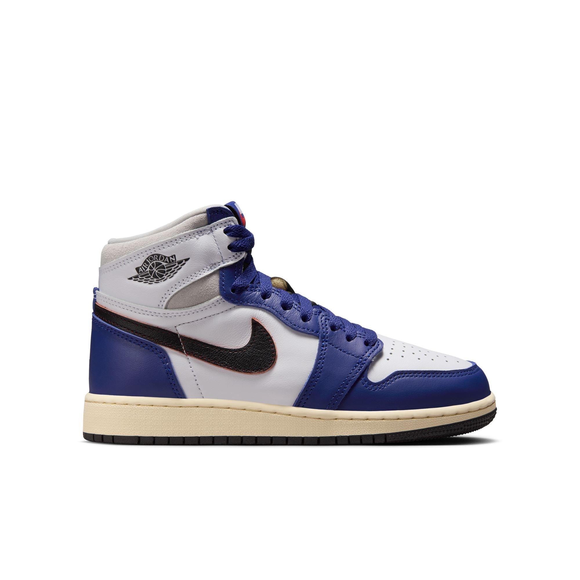 Jordan 1 Retro High OG Grade School High-Top Shoes - Royal Blue